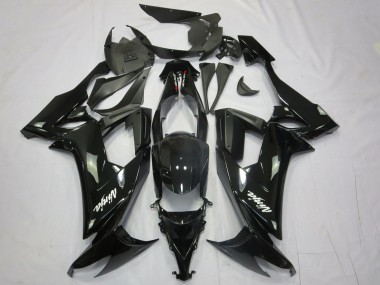 08-10 Ninja Noir Kawasaki ZX10R Carénage Moto