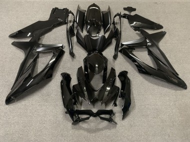 08-10 Noir Brillant Suzuki GSXR 600-750 Carénage Moto