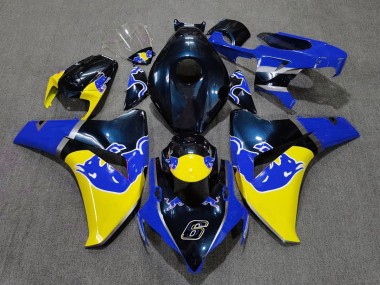08-11 Bleu Taureau Honda CBR1000RR Carénage Moto