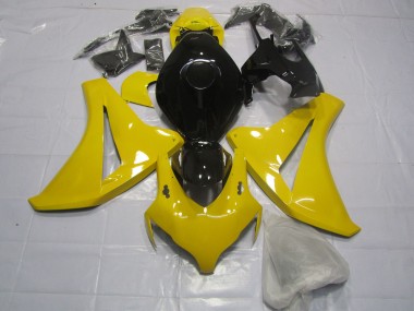 08-11 Jaune Clair & Noir Honda CBR1000RR Carénage Moto