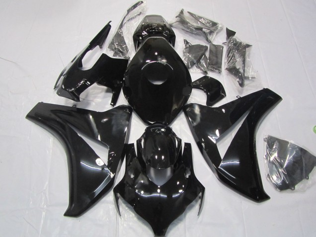08-11 Noir Brillant Honda CBR1000RR Carénage Moto