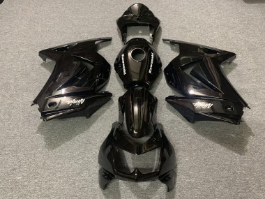 08-12 Noir Brillant OEM Kawasaki Ninja 250 Carénage Moto