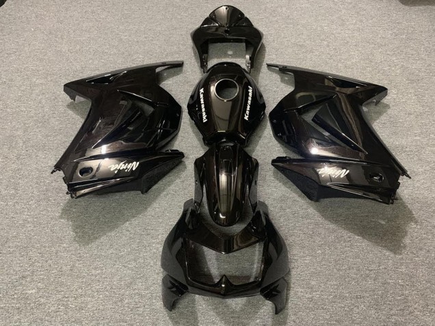 08-12 Noir Brillant OEM Kawasaki Ninja 250 Carénage Moto 08-12 Noir Brillant OEM Kawasaki Ninja 250 Carénage Moto