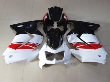 08-12 Rouge Noir & Blanc Kawasaki Ninja 250 Carénage Moto