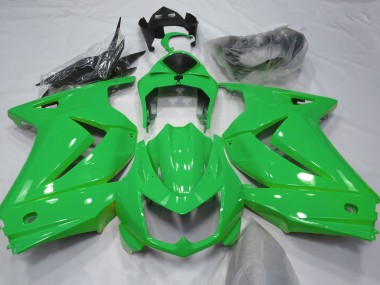 08-12 Vert Brillant Kawasaki Ninja 250 Carénage Moto