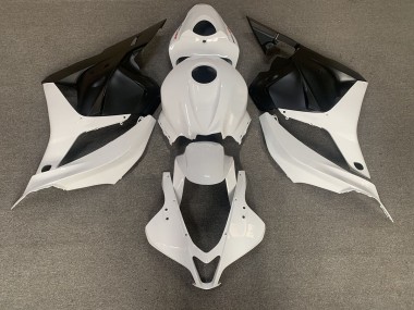09-12 Blanc & Noir Honda CBR600RR Carénage Moto