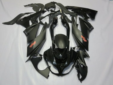 09-12 Noir Kawasaki ZX6R Carénage Moto