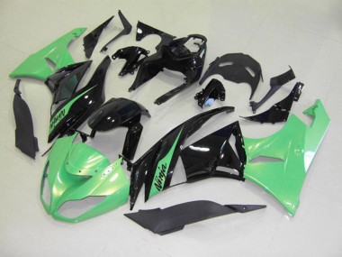 09-12 Vert Spécial Kawasaki ZX6R Carénage Moto