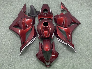 09-12 Vin Rouge Honda CBR600RR Carénage Moto