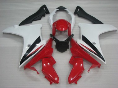 11-12 Blanc Rouge & Noir Honda CBR600F Carénage Moto