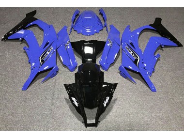 11-15 Bleu Brillant & Logos Kawasaki ZX10R Carénage Moto
