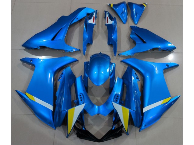 11-24 Bleu Clair Brillant Suzuki GSXR 600-750 Carénage Moto