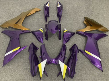 11-24 Violet Brillant & Or Suzuki GSXR 600-750 Carénage Moto