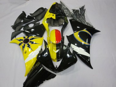 12-14 Jaune 46 Yamaha R1 Carénage Moto