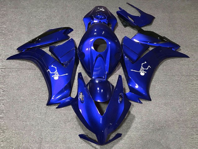 12-16 Bleu Profond Brillant Honda CBR1000RR Carénage Moto 12-16 Bleu Profond Brillant Honda CBR1000RR Carénage Moto