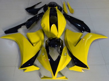 12-16 Jaune Brillant & Noir Honda CBR1000RR Carénage Moto