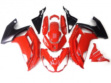12-16 Rouge Noir Kawasaki Ninja 650R Carénage Moto