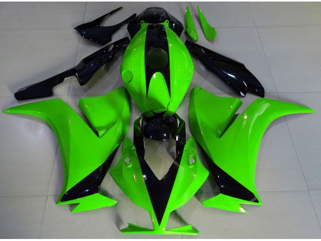 12-16 Vert Brillant & Noir Honda CBR1000RR Carénage Moto