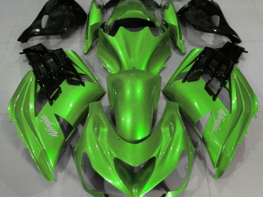 12-21 Vert Liquide Kawasaki ZX14R Carénage Moto