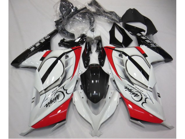 13-18 Rouge & Blanc Kawasaki Ninja 300 Carénage Moto 13-18 Rouge & Blanc Kawasaki Ninja 300 Carénage Moto