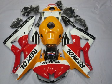 13-23 Blanc Repsol Honda CBR600RR Carénage Moto