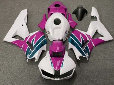 13-23 Brillant Rose & Émeraude Honda CBR600RR Carénage Moto