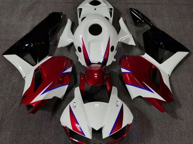 13-23 Rouge Brillant Blanc & Bleu Honda CBR600RR Carénage Moto