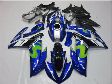15-18 Movistar Yamaha R3 Carénage Moto