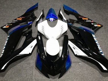 17-21 Bleu Foncé Personnalisé Yamaha R6 Carénage Moto