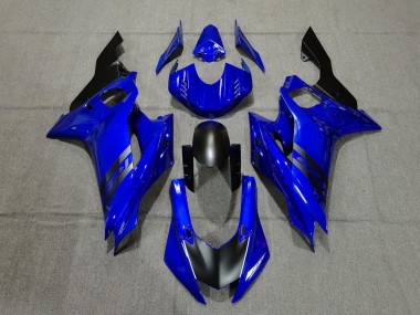 17-21 Bleu & Noir Yamaha R6 Carénage Moto