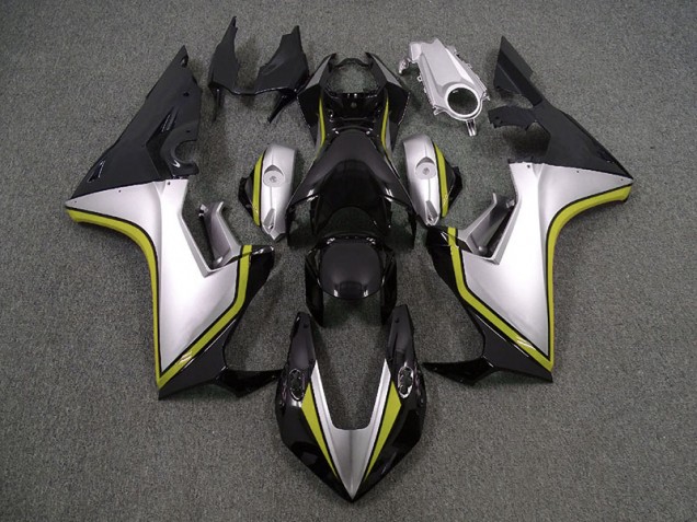 17-23 Argent & Noir & Jaune Honda CBR1000RR Carénage Moto 17-23 Argent & Noir & Jaune Honda CBR1000RR Carénage Moto