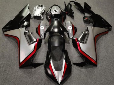 17-23 Argent & Noir & Rouge Honda CBR1000RR Carénage Moto