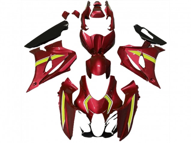 17-23 Style De Crosse Rouge Suzuki GSXR 1000 Carénage Moto 17-23 Style De Crosse Rouge Suzuki GSXR 1000 Carénage Moto