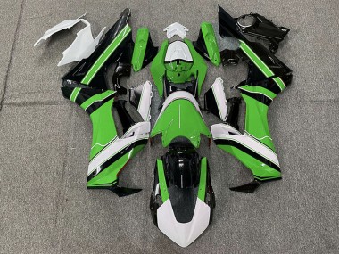 17-23 Vert Brillant Blanc & Noir Honda CBR1000RR Carénage Moto