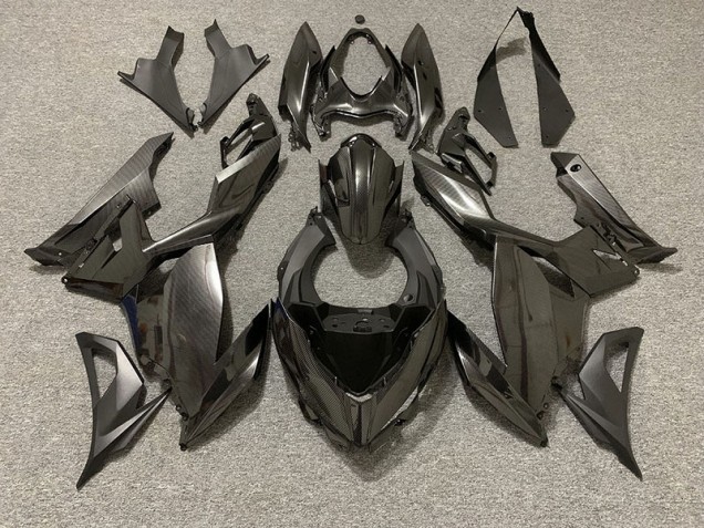 18-23 Style Fiber De Carbone Kawasaki Ninja 400 Carénage Moto