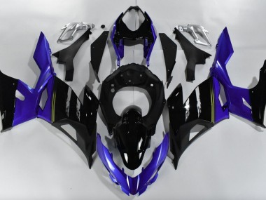 18-23 Violet & Noir Kawasaki Ninja 400 Carénage Moto