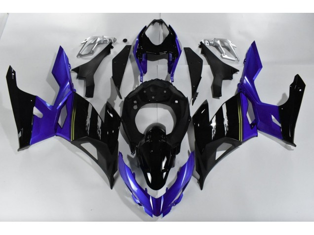 18-23 Violet & Noir Kawasaki Ninja 400 Carénage Moto
