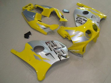 90-98 Argent Jaune Honda CBR250RR Carénage Moto