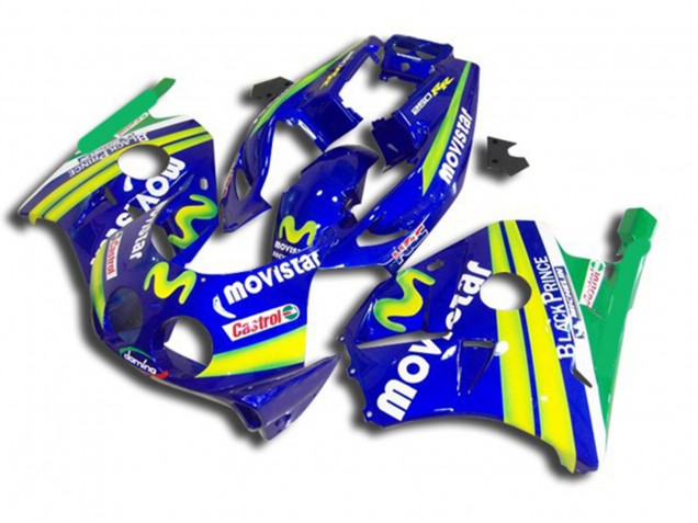 90-98 Movistar Honda CBR250RR Carénage Moto 90-98 Movistar Honda CBR250RR Carénage Moto