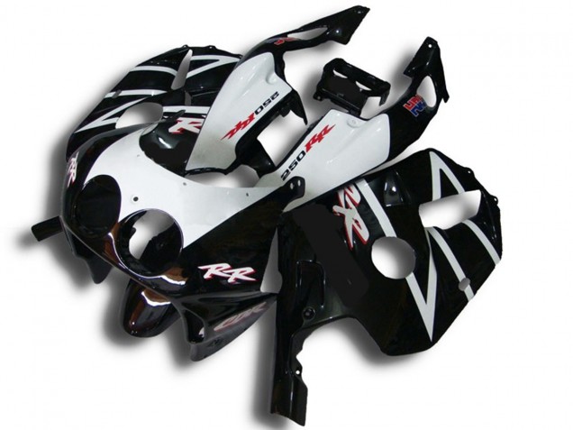 90-98 Noir Blanc Rr Honda CBR250RR Carénage Moto