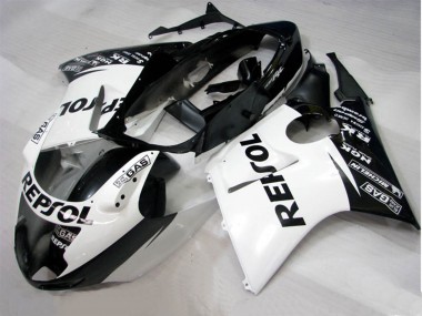 96-07 Noir Blanc Repsol Honda CBR1100XX Carénage Moto