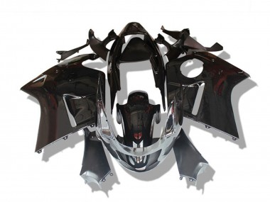 96-07 Noir Brillant & Rouge Honda CBR1100XX Carénage Moto