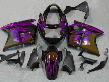 96-07 Violet Flamme Honda CBR1100XX Carénage Moto