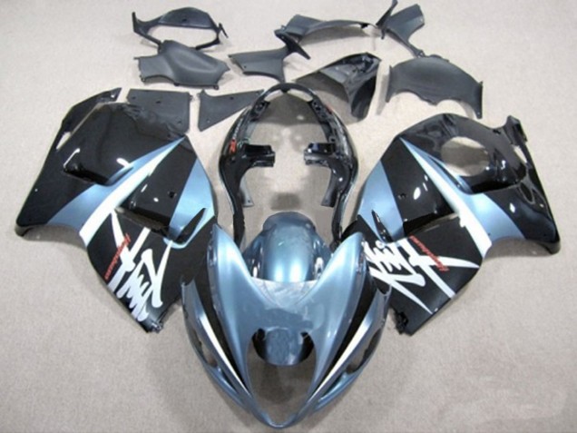 97-07 Bleu Clair & Noir Suzuki GSXR 1300 Carénage Moto 97-07 Bleu Clair & Noir Suzuki GSXR 1300 Carénage Moto
