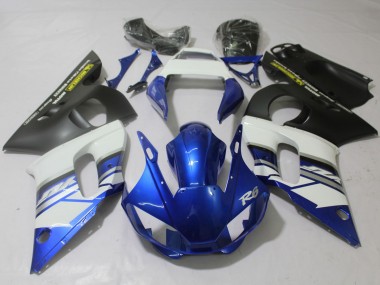 98-02 Bleu & Mat Yamaha R6 Carénage Moto
