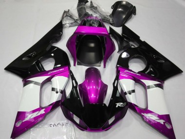 98-02 Rose Métallisé Yamaha R6 Carénage Moto