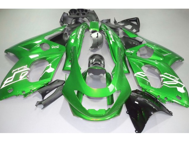 98-07 Vert Brillant Yamaha YZF600 Carénage Moto 98-07 Vert Brillant Yamaha YZF600 Carénage Moto