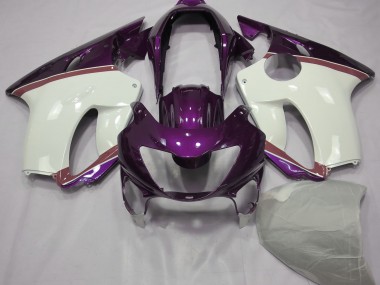 99-00 Ambiance Violet & Pamplemousse Honda CBR600 F4 Carénage Moto
