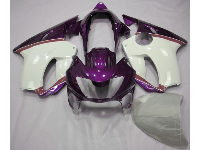 99-00 Ambiance Violet & Pamplemousse Honda CBR600 F4 Carénage Moto 99-00 Ambiance Violet & Pamplemousse Honda CBR600 F4 Carénage Moto