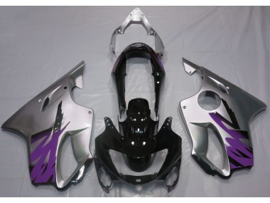 99-00 Argent Brillant & Violet Honda CBR600 F4 Carénage Moto